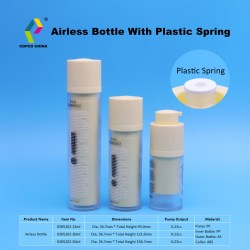 
                                            
                                        
                                        Metal-free airless bottle set